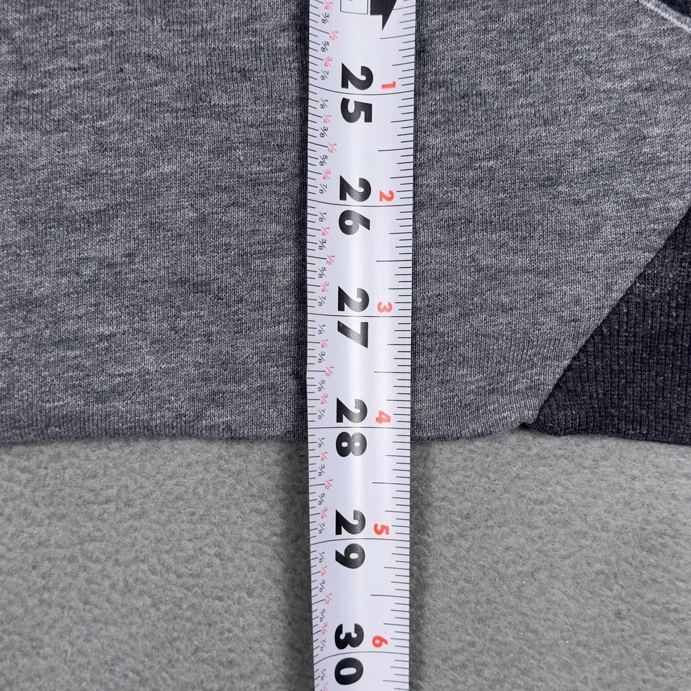 North Face FlashDry Crewneck Sweatshirt Heather Gray Raglan Pullover Mens M